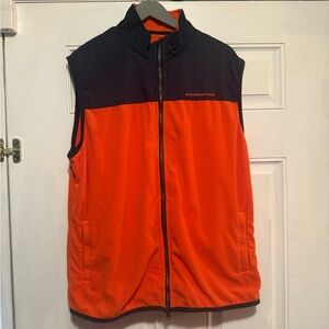Southern Tide Men's Bold Orange and Blue Vest